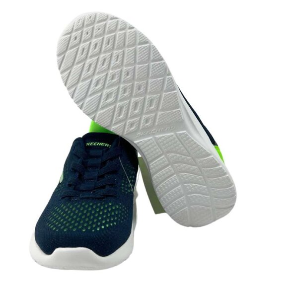 Skechers Boy's Blue & Green Swift Fit Running Shoes / Various Sizes - Picture 6 of 6